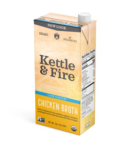 Kettle And Fire Broth Chkn Cookng Ls 32 OZ