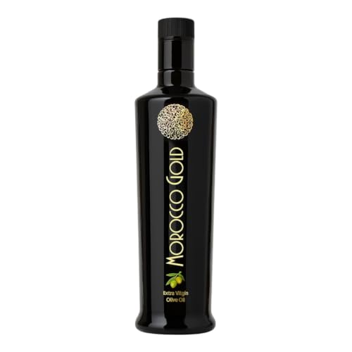 Morocco Gold New Harvest Olive Oil Extra Virgin - Polyphenol Rich 606mg/kg - Cold Pressed Olive Oil - Pure & 100% Natura