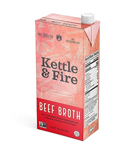 Kettle And Fire Broth Beef Cooking 32 OZ