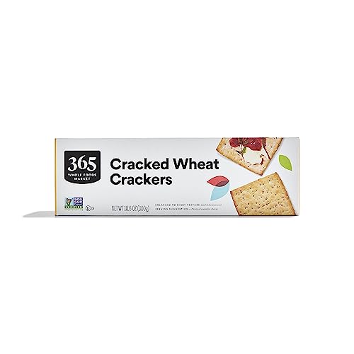 365 by Whole Foods Market, Cracked Wheat Crackers, 10.6 OZ