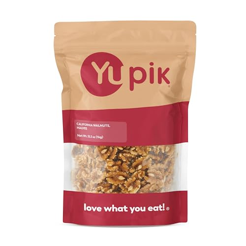 Yupik Raw California Walnuts, Halves & Pieces, 2.2 lb (35.2 oz), Kosher, Gluten-Free, Vegan, Unsalted, Unroasted, Source