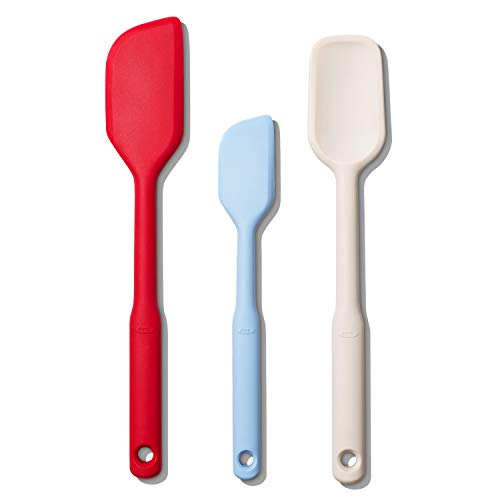 OXO Good Grips Silicone Heat Resistant Spatula Set - 3 Piece, Multicolor