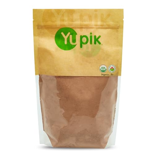 Yupik Organic Raw Cacao Powder, 2.2 lb, Gluten-Free, GMO-Free, Kosher, Vegan, Dairy-Free, No Added Sugar, Made from Raw