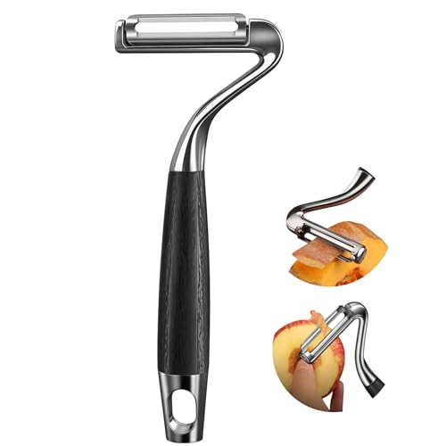 MIKDNH Swivel Vegetable Peeler,stainless steel flat peeler