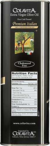 Colavita Premium Italian Extra Virgin Olive Oil Tin, 101.4 fl. oz. Tin