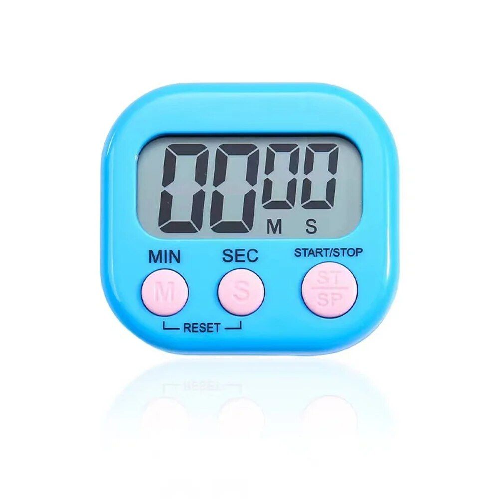 Digital Kitchen Timer with Magnetic LCD Countdown Display
