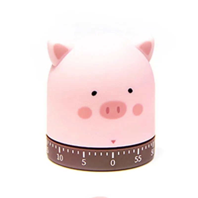 Cute Cartoon Animal Kitchen Timer - Fun Cooking Countdown Clock
