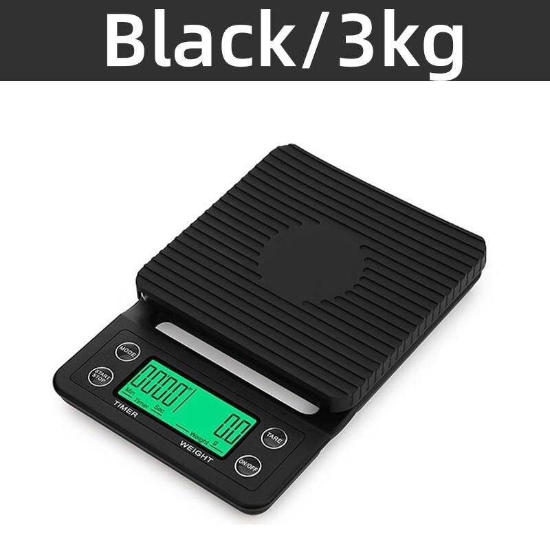 Digital Kitchen & Coffee Scale with Precision Timer