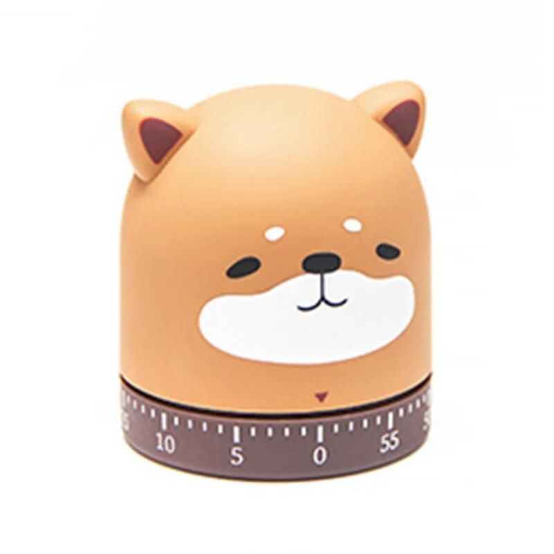 Cute Cartoon Animal Kitchen Timer - Fun Cooking Countdown Clock