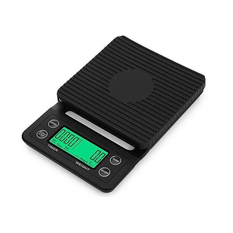 Digital Kitchen & Coffee Scale with Precision Timer
