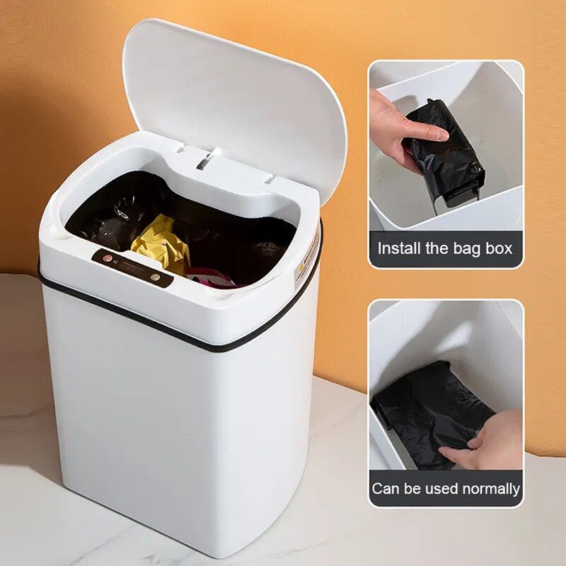 Smart Sensor Kitchen Trash Can