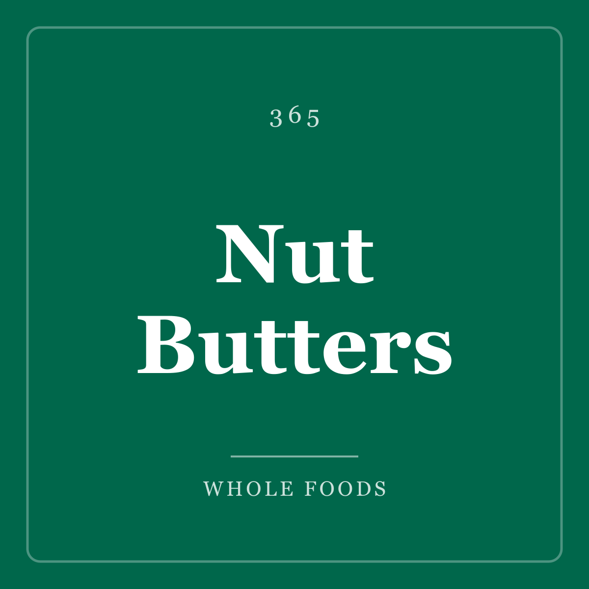 Nut Butters