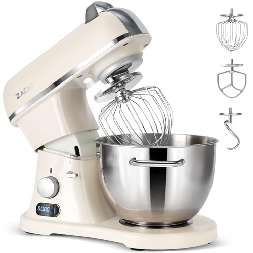 8.4QT Commercial Stand Mixer 800W with Aluminum Die Casting Meets the Standard of NSF/ANSI 8-2023, Mixers Kitchen Electr