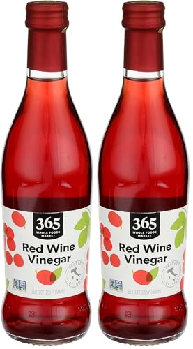 365 by Whole Foods Market, Red Wine Vinegar, 16.9 Fl Oz (Pack of 2)
