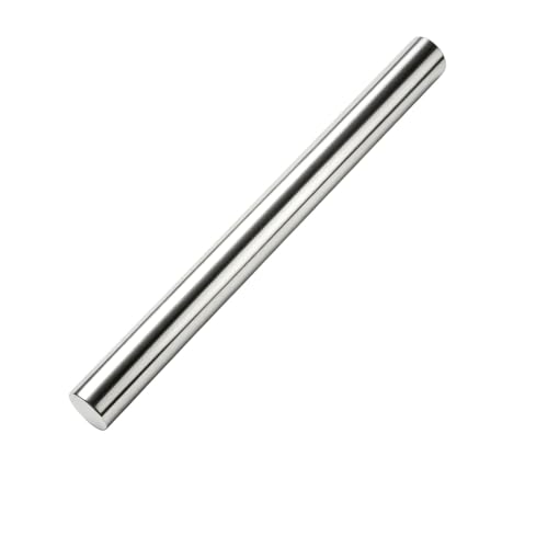 GREATLINK Stainless Steel Rolling Pin - Metal French Rolling Pins for Baking - 16.8 Inch Heavy Duty Large Dough Roller f