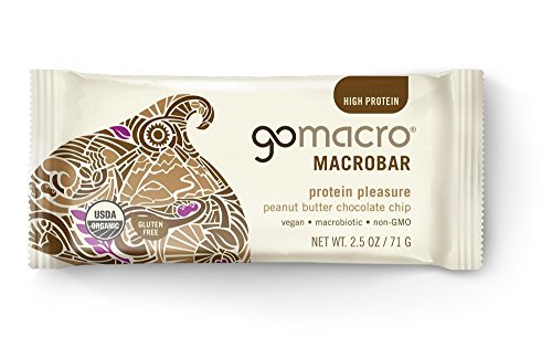GoMacro MacroBar Organic Peanut Butter Chocolate Chip, 2.5 Ounce (Pack of 15)