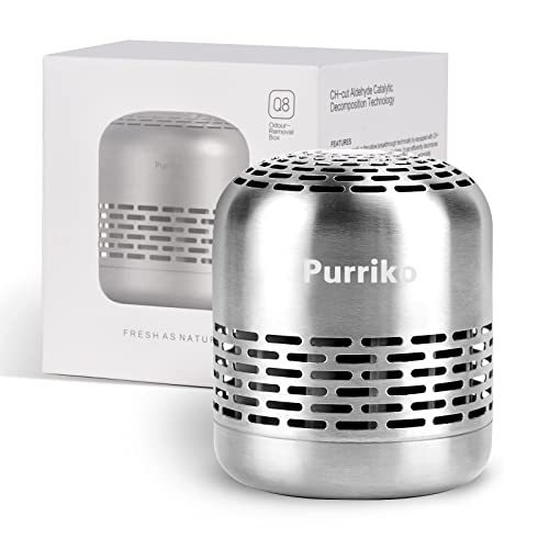 Purriko Refrigerator Deodorizer,Lasts up to 10 Years,Refrigerator Odor Eliminator,Fridge Deodorizer,More Effective Than 