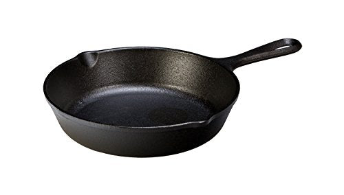 Lodge Wildlife Series-8" Cast Iron Skillet with Duck Scene, 8", Black
