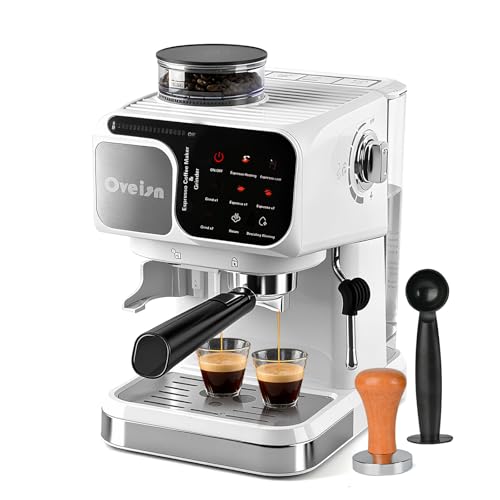 oveisn Espresso Machine Professional Home Espresso Maker Espresso Coffee Fast Heating for Cappuccino/Latte Coffee Machin