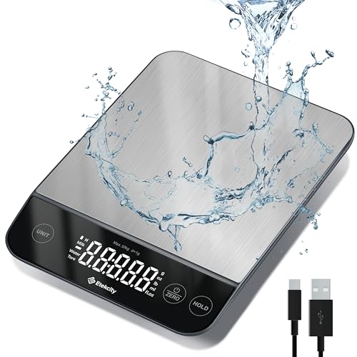 Etekcity Digital Food Kitchen Scale, Grams and Oz for Weight Loss, Baking and Cooking, 0.05oz/1g Precise Graduation,5 We