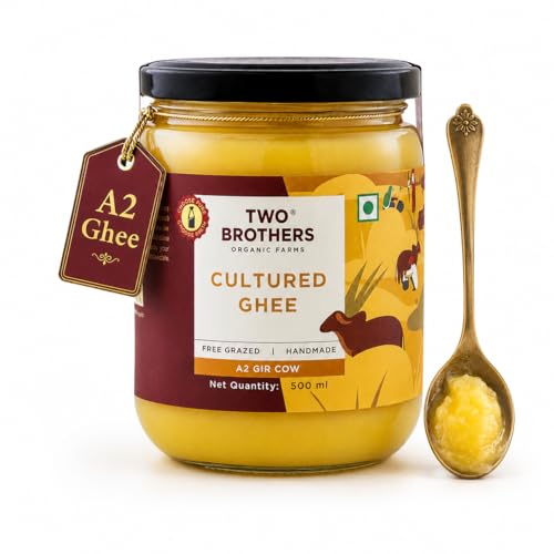 A2 Ghee Butter Grass Fed from Gir Cow | Gut Friendly | Healthy Butter Alternative | Non-GMO, Lactose-Free, Keto Friendly
