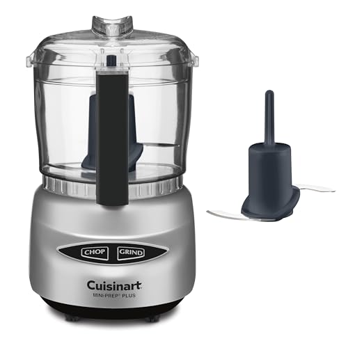 Cuisinart Mini-Prep Plus Food Processor, 24-Ounce Mini Food Processor to Chop Herbs, Vegetables, and Hard Cheese, 24-Oun