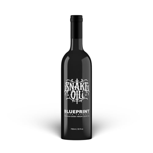 Blueprint Bryan Johnson Olive Oil – Snake Oil- High Polyphenol Extra Virgin Olive Oil (400+ mg/kg) – Cold Pressed, Early