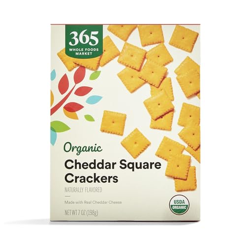 365 by Whole Foods Market Organic Cheddar Squares, 7 OZ