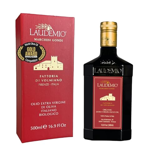 Laudemio Volmiano – Organic Tuscan Extra Virgin Olive Oil, 900+ mg/kg High-Polyphenol Italian EVOO, 2026 NYIOOC Gold Awa