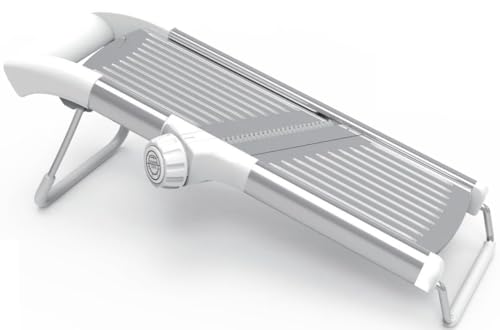 Gramercy Adjustable Mandoline Food Slicer, Mandoline Slicer for Kitchen, Mandolin, Potato, Tomato, Carrot, Vegetable, Fr