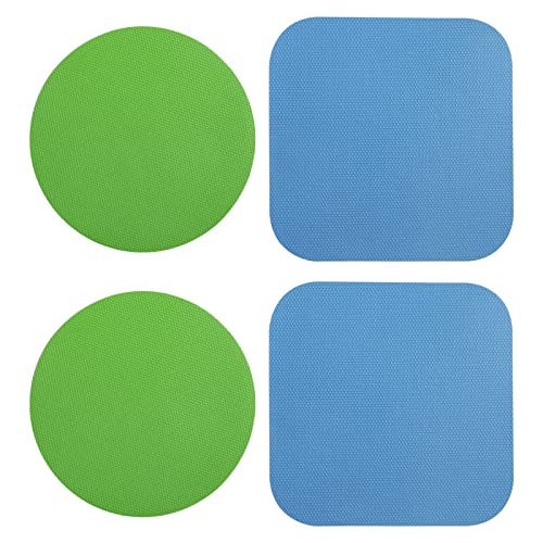 LUTER 4pcs Jar Opener, Rubber, Multi-function Silicone Bottle Opener for Seniors with Weak Hands Lid Cap Gripper Pads Ki