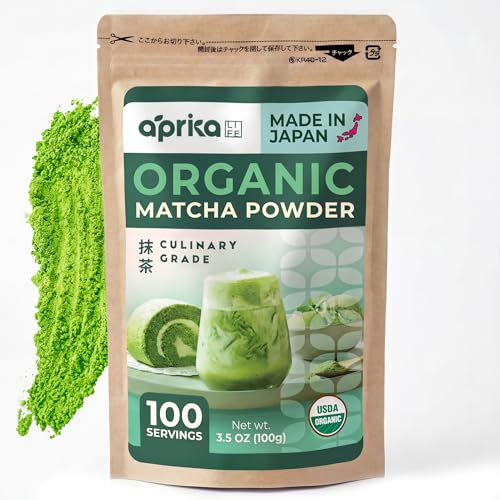 Matcha Powder for Latte, Smoothies and Recipes, Organic Japanese Matcha Powder, Culinary Grade Green Tea Powder 3.5 oz/1
