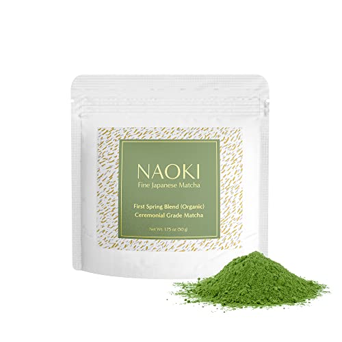 Naoki Matcha Organic First Spring Blend Matcha, 50g/1.75oz
