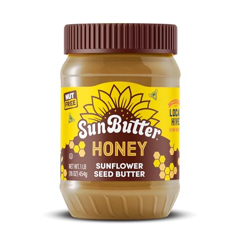 SunButter Original Sunflower Seed Butter, 16 oz Nut-Free Spread with 7g Plant-Based Protein, Roasted Rich & Savory Flavo