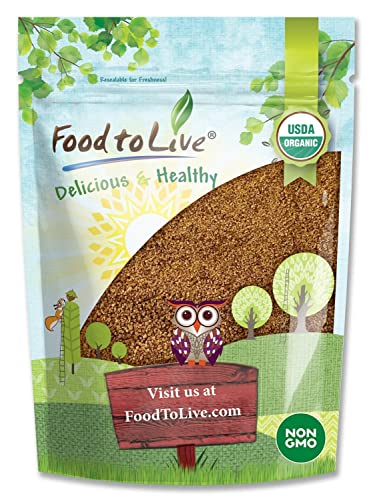 Food to Live Organic Brown Coconut Sugar, 5 Pounds – Non-GMO, Pure Palm Sugar, Kosher, Vegan, Fair Trade, Unrefined, Gra
