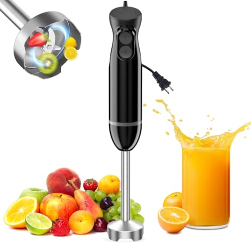 Bonsenkitchen Immersion Hand Blender, Smoothie, Puree, Baby Food