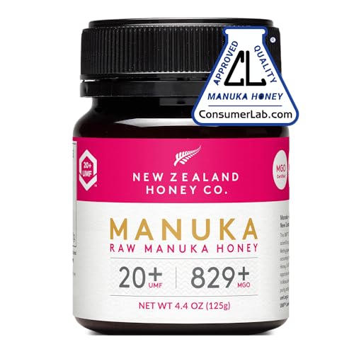 New Zealand Honey Co. Raw Manuka Honey UMF 20+ / MGO 829+ | UMF Certified | 4.4oz