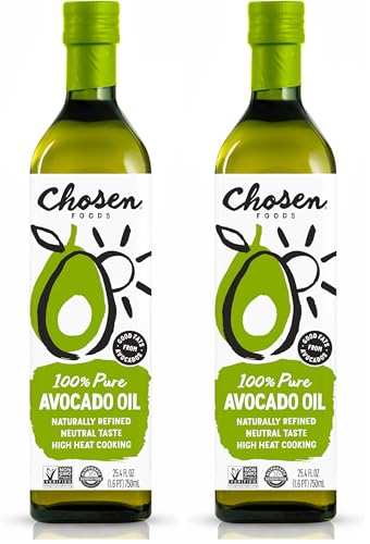 Chosen Foods, 100% Pure Avocado Oil, 25.4 oz (Pack of 2)