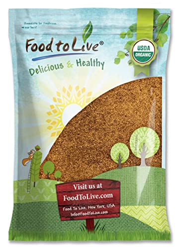 Food to Live Organic Brown Coconut Sugar, 10 Pounds – Non-GMO, Pure Palm Sugar, Kosher, Vegan, Fair Trade, Unrefined, Gr