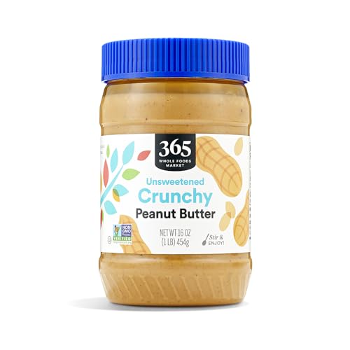 365 by Whole Foods Market, Peanut Butter Crunchy, Stir and Enjoy, 16 Ounce