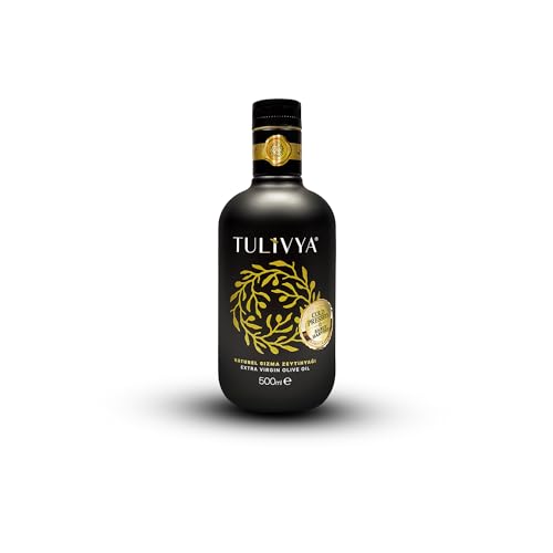 TULIVYA Early Harvest Extra Virgin Olive Oil — Award-Winning High Polyphenol EVOO 400+ mg/kg, Cold-Pressed Memecik Olive