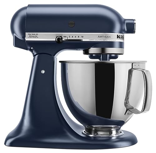 KitchenAid Artisan, 5-Qt Tilt Head Stand Mixer, KSM150PS, Ink Blue