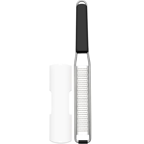 Cambom Lemon & Citrus Zester, Cheese Graters with Stainless Steel Sharp Blade for Parmesan Cheese, Ginger, Garlic, Nutme
