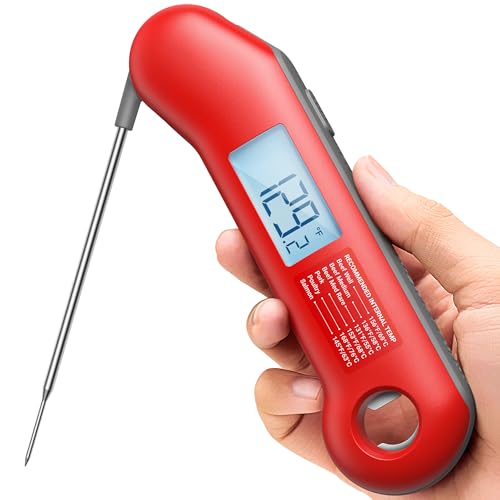 ThermoMaven Professional Meat Thermometer Digital, Ultra-Fast 0.5 Sec Instant Read, NIST Certified ±0.5°F Accuracy, IP67
