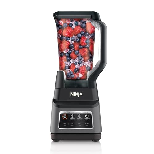 Ninja Professional Plus Blender with Auto-iQ | Smoothie and Ice Cream Maker, Frozen Drink Mixer, Margarita Machine | 3 A