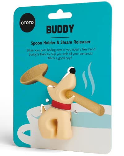 Funny Spoon Holder by OTOTO - Spoon Rest for Stove Top - Cooking Gadgets, Cooking Gifts, Cool Kitchen Gadgets, Cool Gifts, Cute Kitchen Accessories