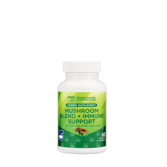 RITE AID® MUSHROOM BLEND + IMMUNE SUPPORT - 60 CAPSULES