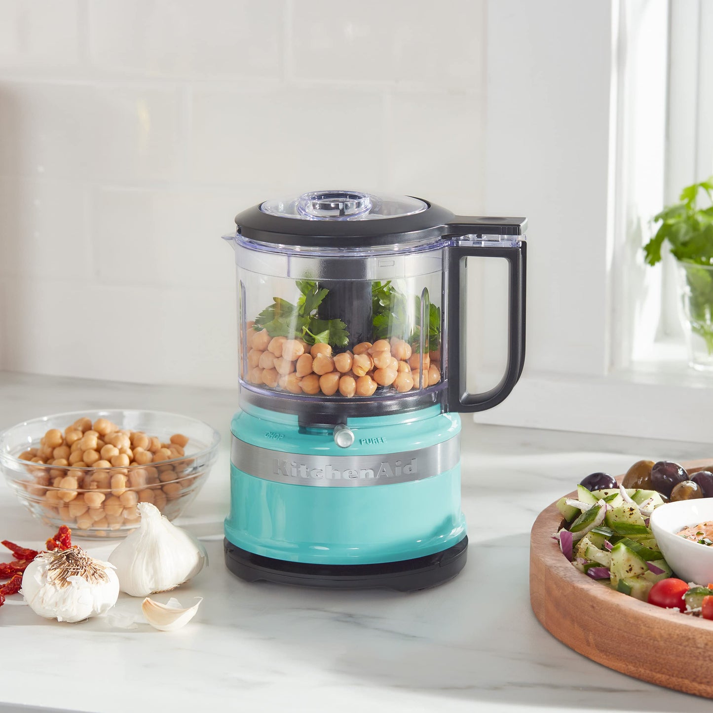 KitchenAid 3.5 Cup Food Chopper - KFC3516, Aqua Sky