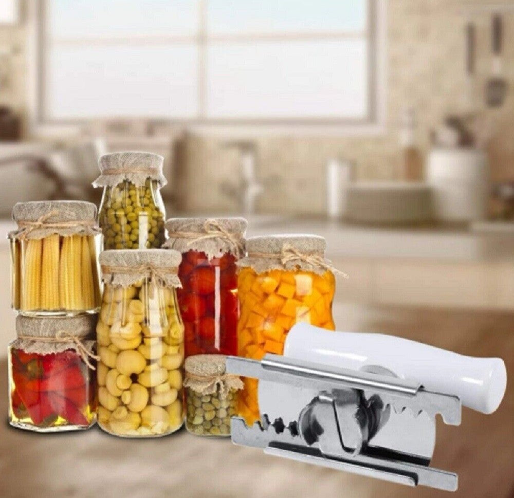 Jar Opener for Weak Hands – Multi-Function Lid & Bottle Opener Tool Wrench