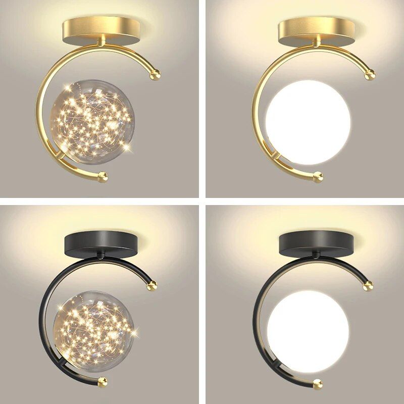 Contemporary LED Ceiling Light - Modern Indoor Chandelier for Living Room, Kitchen, and More